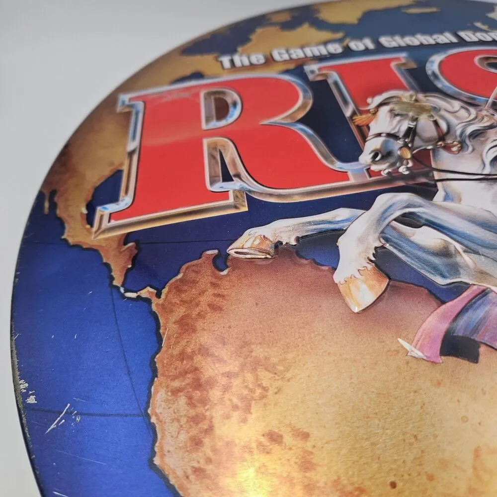 Risk Board Game 2003 Collector’s Edition Metal Tin Toys R US Exclusive